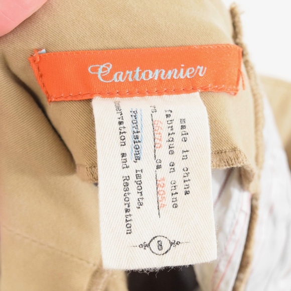 ❌SOLD❌Cartonnier Wide-Leg Lace Up Chinos - Picture 6 of 7